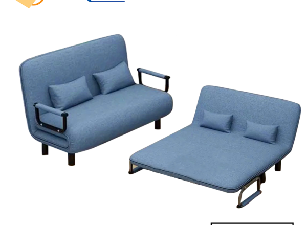 Sofa - Giường xếp 2 in 1 màu xanh dương 